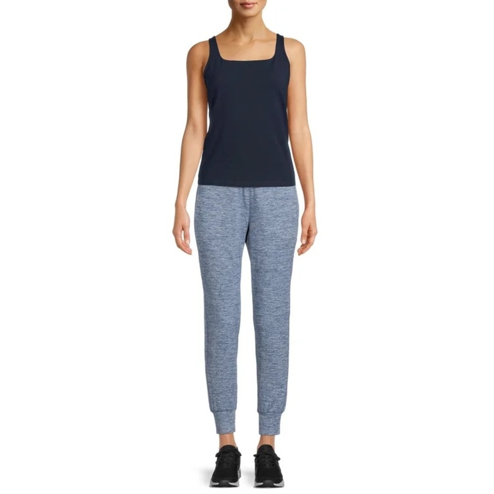 Women's Super Soft Lightweight Joggers with Pockets. Color:BLUE COMET SPACE DYE